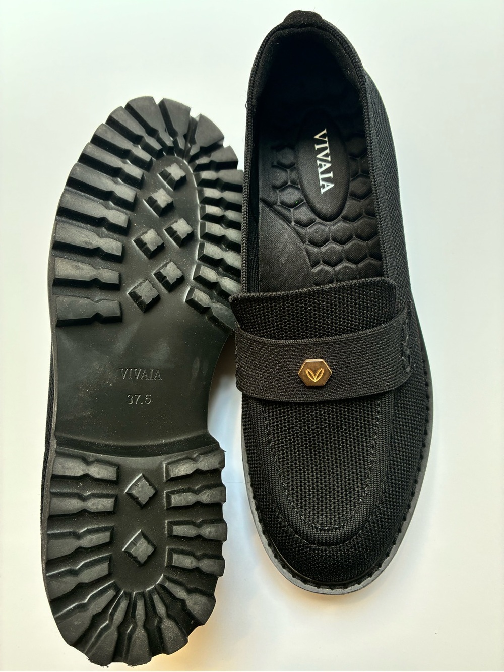 Francesca Round-Toe Platform Chunky Heel Loafers - Picture 7 of 8